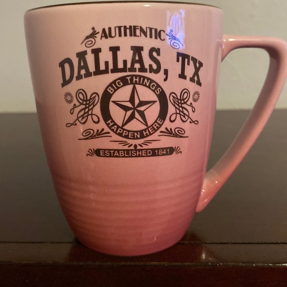 Brand New!!!!!!Authentic Pink Dallas, Texas Mug
